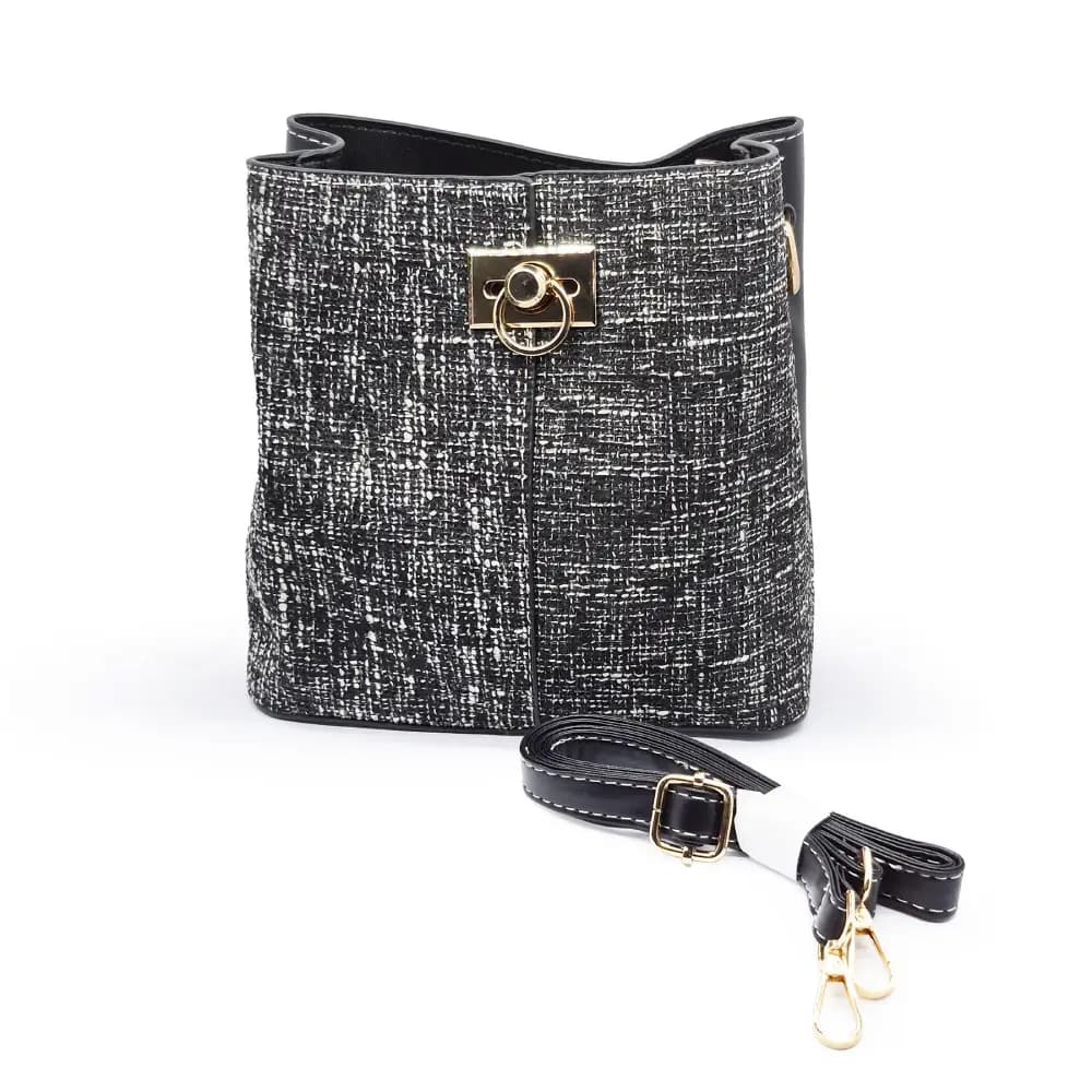 حقيبة دلو القماش